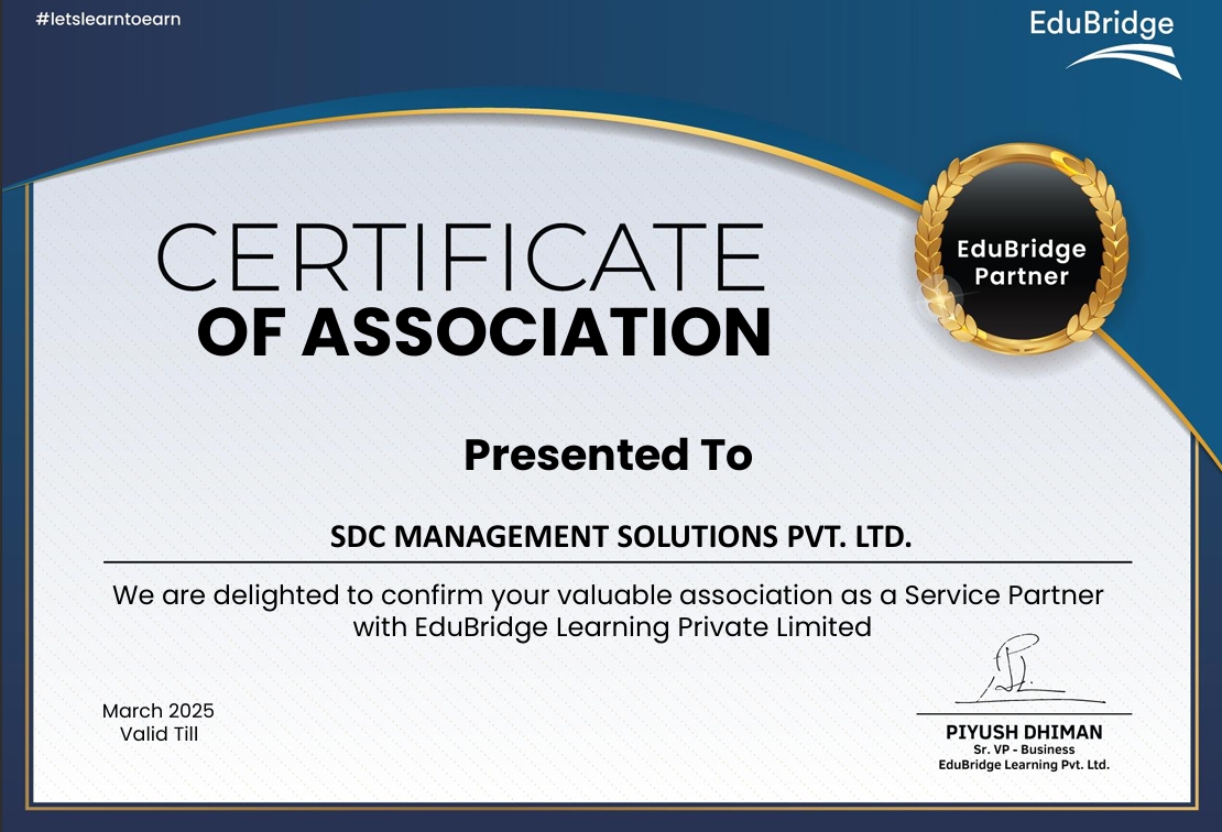 EduBridge Certificate